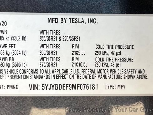 Used 2021 Tesla Model Y Performance AWD/4WD image 25