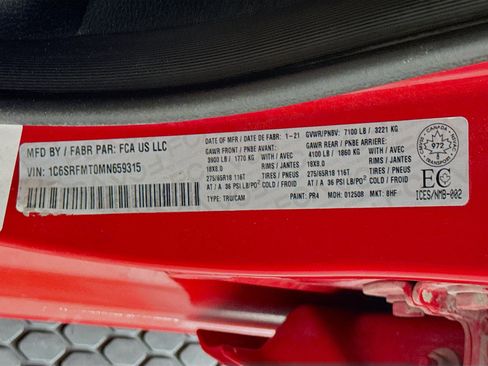 Used 2021 RAM 1500 Big Horn w/ Trailer Tow Group image 39