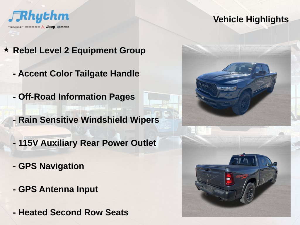 Used 2025 RAM 1500 Rebel w/ Rebel Level 2 Equipment Group AWD/4WD image 11