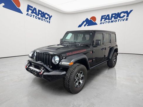 Used 2021 Jeep Wrangler Unlimited Rubicon w/ LED Lighting Group AWD/4WD image 1