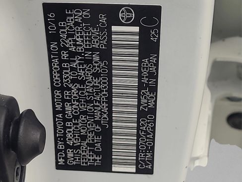 Certified 2017 Toyota Prius Prime Plus image 34