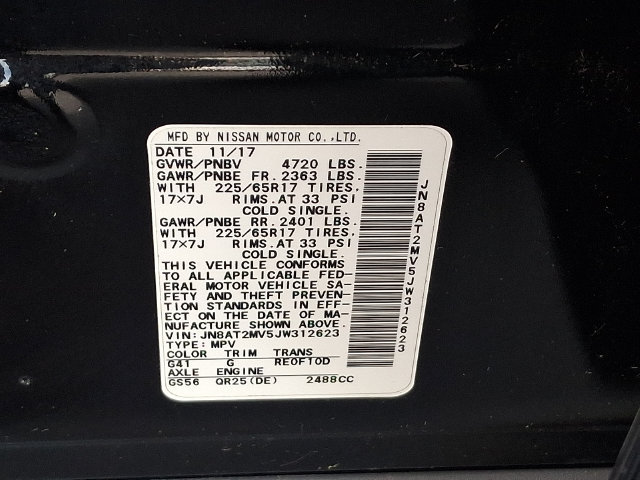 Used 2018 Nissan Rogue SV AWD/4WD image 32
