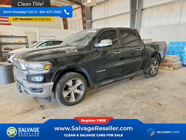 Used 2020 RAM 1500 Laramie AWD/4WD image 1