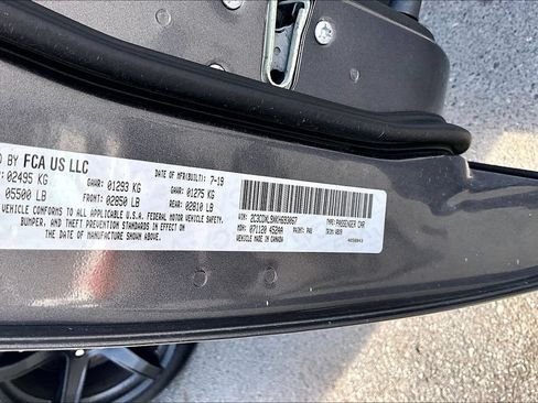 Used 2019 Dodge Charger SRT Hellcat w/ Harman/Kardon Audio Group RWD image 3
