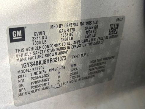 Used 2017 Cadillac Escalade Luxury image 12