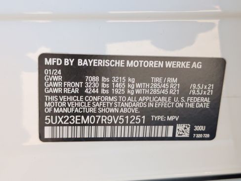 Certified 2024 BMW X7 xDrive40i w/ Premium Package image 51
