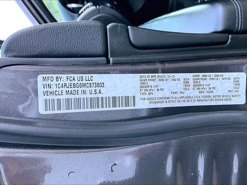 Used 2021 Jeep Grand Cherokee Limited RWD image 35
