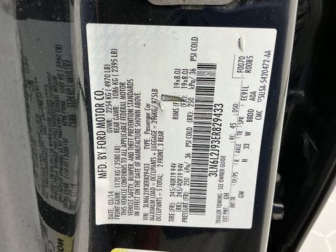 Used 2014 Lincoln MKZ AWD w/ Equipment Group 102A Reserve image 50