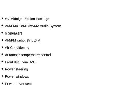 Used 2023 Nissan Murano SV w/ SV Midnight Edition Package