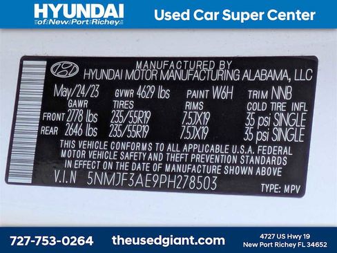 Certified 2023 Hyundai Tucson SEL w/ Convenience Package image 43