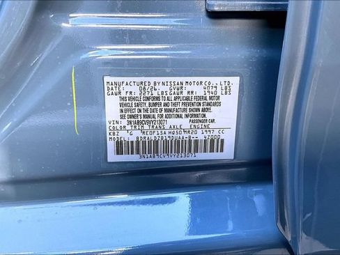 New 2027 Nissan Sentra SV w/ Floor Mat Package FWD image 13