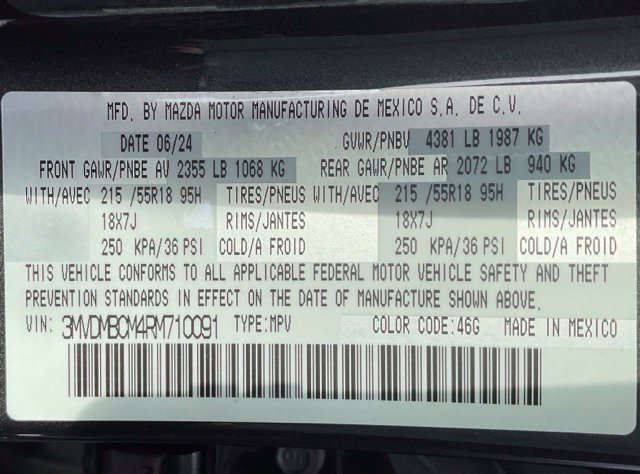 Used 2024 MAZDA CX-30 AWD 2.5 S w/ Preferred Package image 45