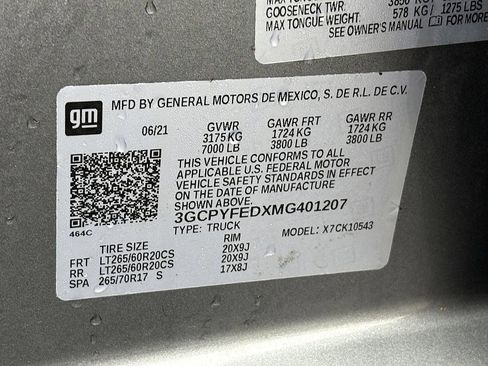 Used 2021 Chevrolet Silverado 1500 LT Trail Boss image 25