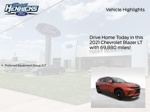 Used 2021 Chevrolet Blazer LT FWD image 4