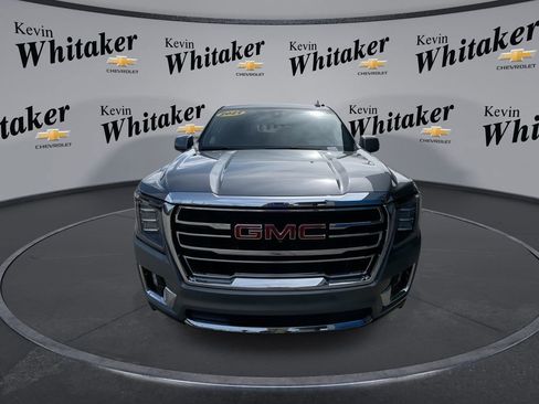 Used 2021 GMC Yukon SLT w/ SLT Luxury Plus Package AWD/4WD image 3