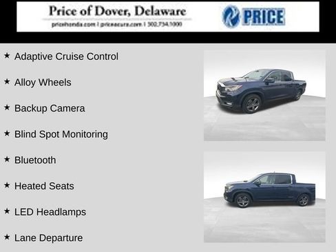 Used 2022 Honda Ridgeline RTL image 2