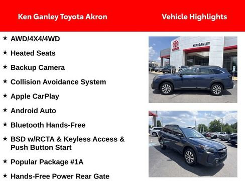Used 2025 Subaru Outback Premium w/ Popular Package #1A AWD/4WD image 2