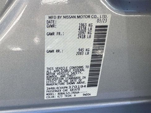 Used 2023 Nissan Altima 2.5 SR image 26