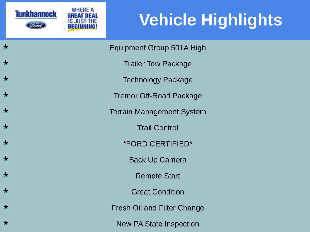 Used 2022 Ford Ranger Lariat w/ Tremor Off-Road Package AWD/4WD image 14
