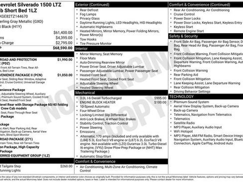Used 2026 Chevrolet Silverado 1500 LTZ AWD/4WD image 8