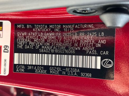 Used 2025 Lexus ES 350 w/ Premium Package FWD image 26