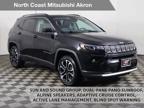 Used 2022 Jeep Compass Limited w/ Sun and Sound Group image 1