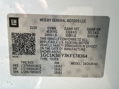 Used 2019 Chevrolet Silverado 2500 LT AWD/4WD image 31