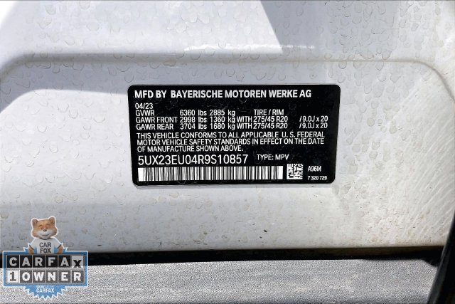 Certified 2024 BMW X5 xDrive40i w/ Parking Assistance Package AWD/4WD image 32