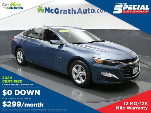 Used 2024 Chevrolet Malibu LT FWD image 1