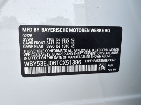 New 2026 BMW i7 xDrive60 image 17