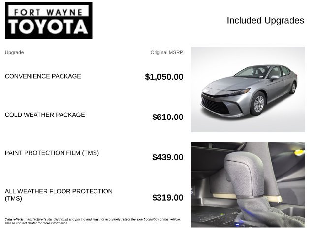 New 2027 Toyota Camry LE w/ Convenience Package FWD image 4