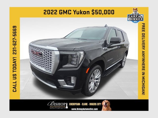 Used 2022 GMC Yukon Denali w/ Max Trailering Package AWD/4WD 360° Tour