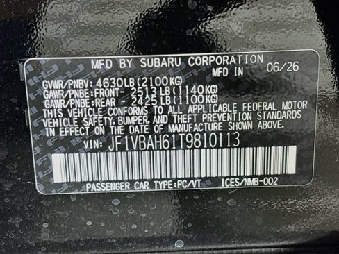 New 2026 Subaru WRX Premium AWD/4WD image 32