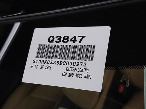 Used 2024 Lexus NX 350h AWD w/ Vision Package image 38