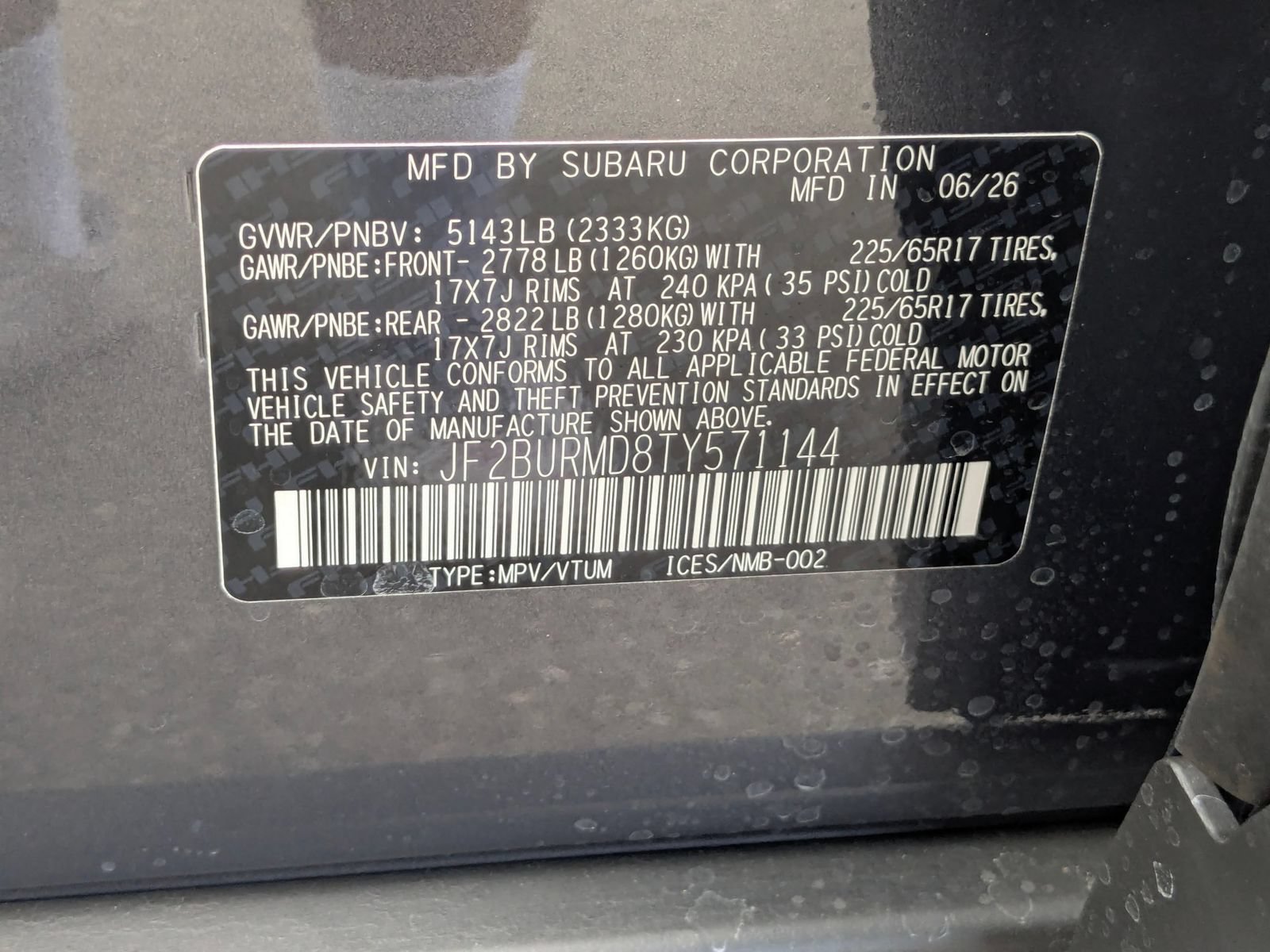 New 2026 Subaru Outback Wilderness AWD/4WD image 15