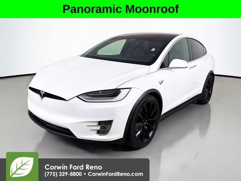 Used 2020 Tesla Model X Long Range AWD/4WD image 3