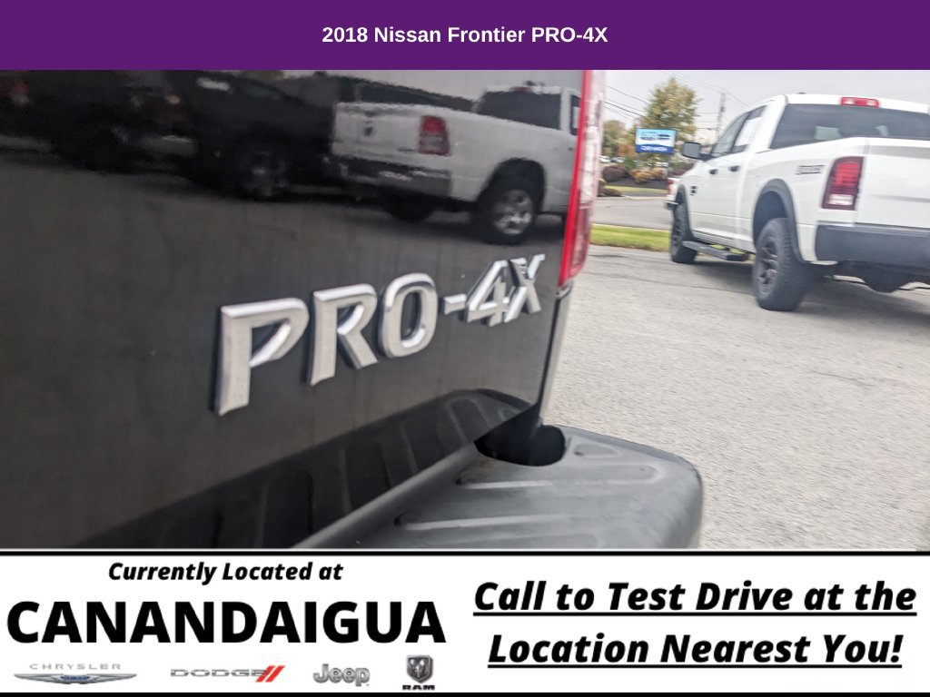 Used 2018 Nissan Frontier PRO-4X AWD/4WD image 32