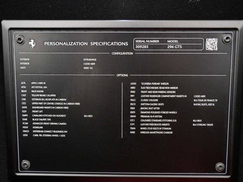 Certified 2024 Ferrari 296 GTS image 30