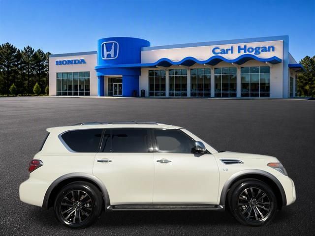 Used 2018 Nissan Armada Platinum w/ Interior Lighting Package RWD image 15
