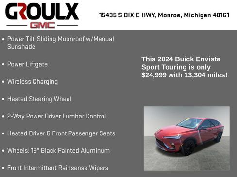 Used 2024 Buick Envista Sport Touring w/ Convenience I Package FWD image 22