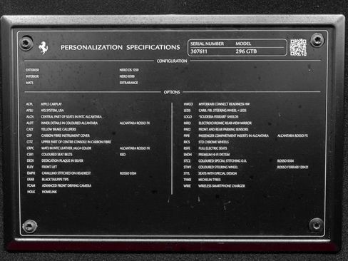 Certified 2024 Ferrari 296 GTB image 24