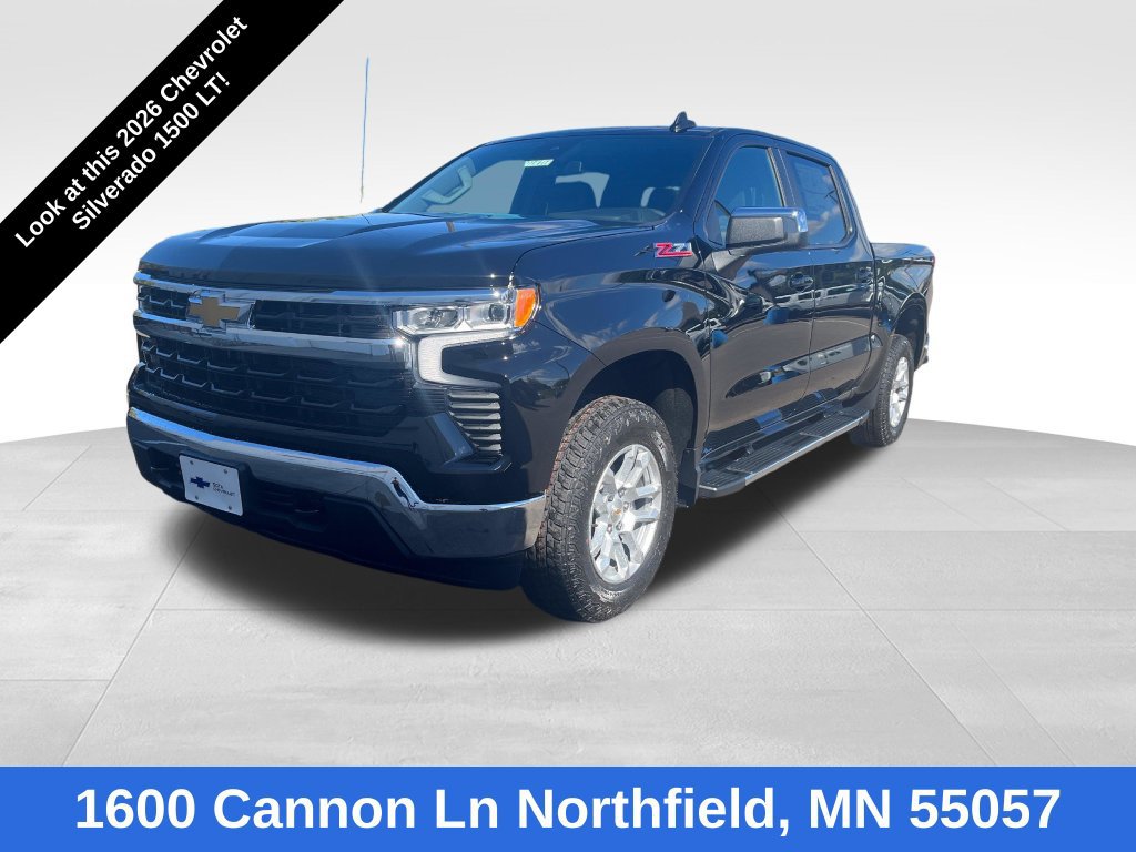 New 2026 Chevrolet Silverado 1500 LT w/ Z71 Off-Road Package AWD/4WD 360° Tour