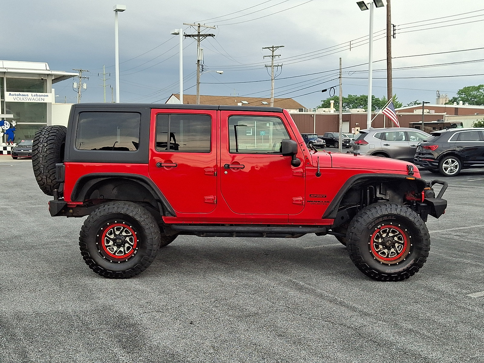 Used 2016 Jeep Wrangler Unlimited Sport w/ Quick Order Package 23S AWD/4WD image 7