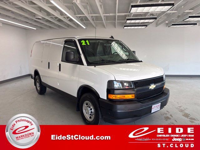 Used 2021 Chevrolet Express 2500 w/ Driver Convenience Package RWD image 1