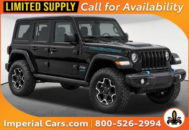 Used 2023 Jeep Wrangler Unlimited Rubicon 4xe w/ Cold Weather Group AWD/4WD image 1