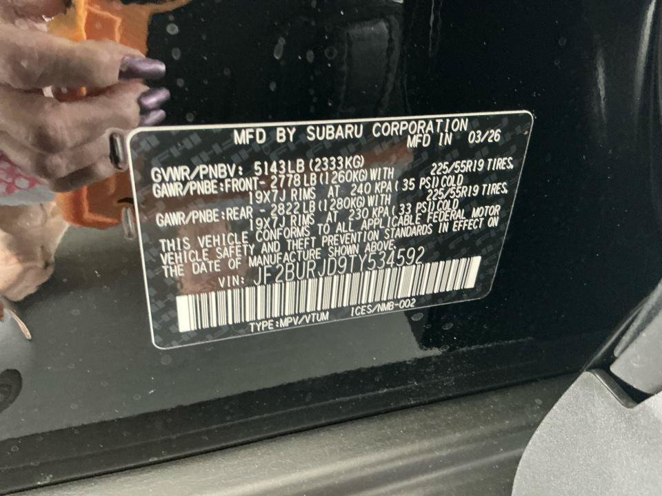 New 2026 Subaru Outback Touring XT AWD/4WD image 35