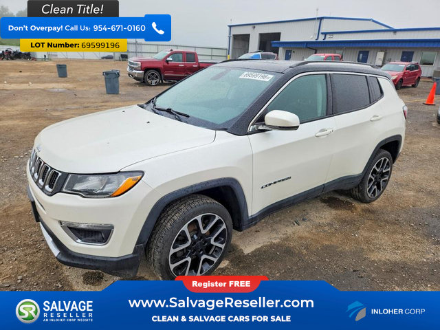 Used 2017 Jeep Compass Limited w/ Navigation Group AWD/4WD image 1