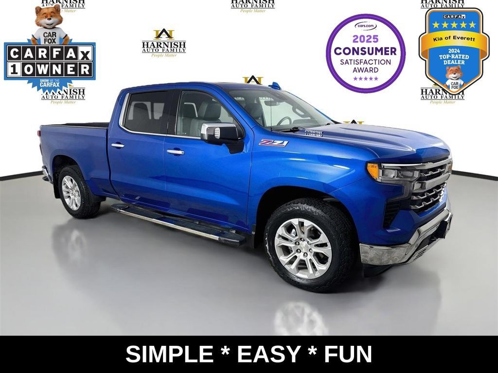 Used 2022 Chevrolet Silverado 1500 LTZ w/ LTZ Premium Package AWD/4WD image 1