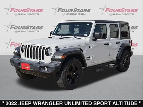 Used 2022 Jeep Wrangler Unlimited Sport AWD/4WD image 9