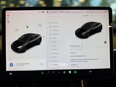 Used 2021 Tesla Model Y Long Range AWD/4WD image 21